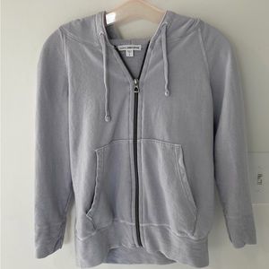 James Perse Zip Up Hoodie size one